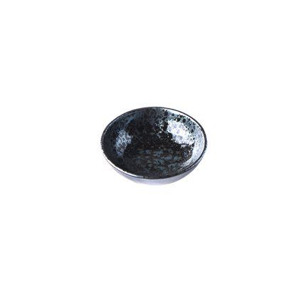 Bol ceramică BLACK PEARL 13 cm, 200 ml, negru, ceramică, MIJ