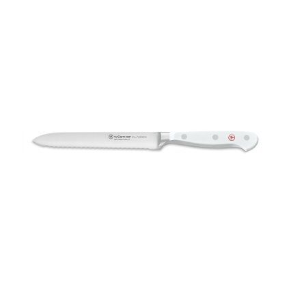 Cuțit pentru cârnați CLASSIC WHITE 14 cm, Wüsthof