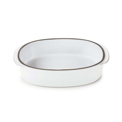 Farfurie pentru cuptor CARACTERE 19 x 13 cm, albă, REVOL