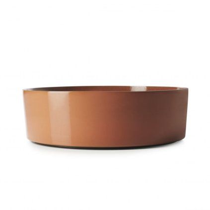 Bol pentru salată CARACTERE 25 cm, cărămidă, REVOL