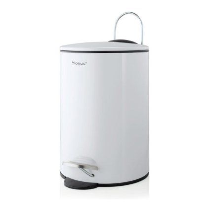 Coș de gunoi pentru baie TUBO, 3 l, alb, Blomus