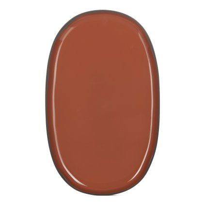 Platou de servit CARACTERE 35 cm, scorțișoară, REVOL