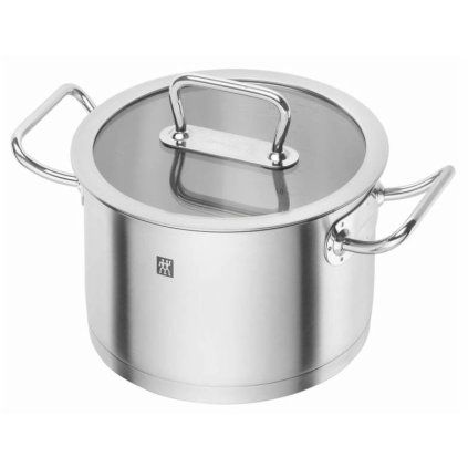 Oală înaltă PRO 20 cm, 3,5 l, cu capac, Zwilling