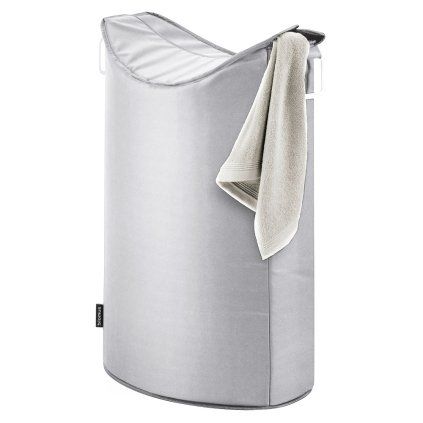 Geantă pentru rufe FRISCO, 65 l, gri argintiu, Blomus