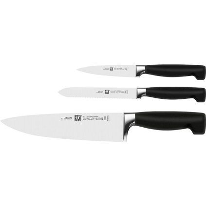 Set de cuțite din 3 piese cu cuțitul bucătarului 20 cm FOUR STAR® ZWILLING