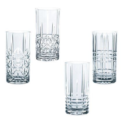 Pahar înalt pentru băuturi HIGHLAND, set de 4 buc, 445 ml, Nachtmann