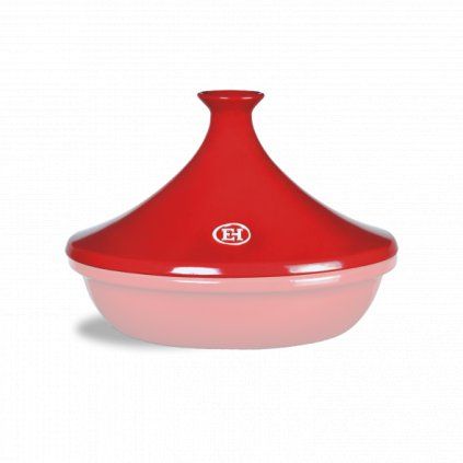 Capac pentru oală, pentru Oală tagine, roșu Burgundy, Emile Henry