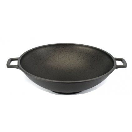 Wok CHOC RESTO EXTREME 32 cm, antiaderent, aluminiu, De Buyer
