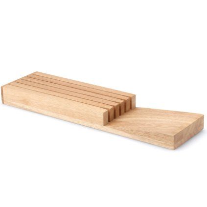 Organizator de cuțite, pentru 5 cuțite, din lemn, Continenta