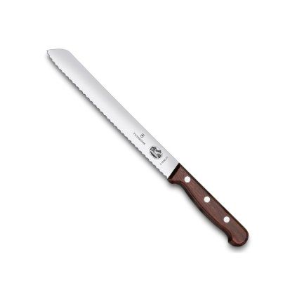 Cuțit pentru pâine 21 cm, lemn, Victorinox