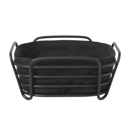 Coș de pâine DELARA M, 21 cm, negru, Blomus
