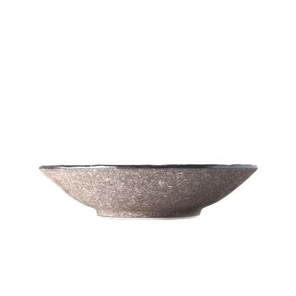 Bol de masă EARTH BLACK 24 cm, 700 ml, MIJ