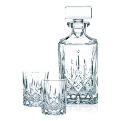 Pahare de whisky și o carafă de whisky într-un set NOBLESSE, 3 bucNachtmann