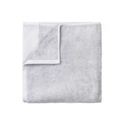 Prosop de baie RIVA 50 x 100 cm, gri deschis, Blomus