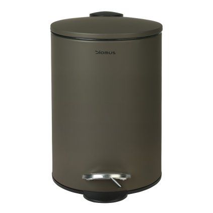 Coș de gunoi pentru baie TUBO, 3 l, maro închis, Blomus
