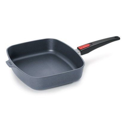 Tigaie antiaderentă DIAMOND LITE 28 x 28 cm, pentru inducție, mâner detașabil, WOLL