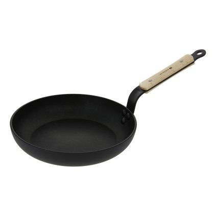 Tigaie antiaderentă CHOCK B BOIS 20 cm, mâner din lemn, de Buyer