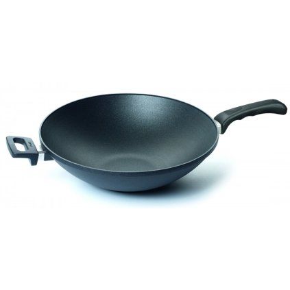 Tigaie Wok TITANIUM NOWO 36 cm, titan, WOLL