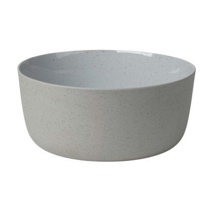Bol de servit SABLO L 20 cm, gri, Blomus
