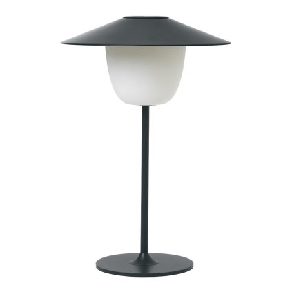Lampă portabilă de masă ANI, 33 cm, LED, gri închis, Blomus