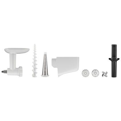 Set accesorii pentru tocat carne si fructe pentru mixer cu bol 5KSMFVSFGA, KitchenAid