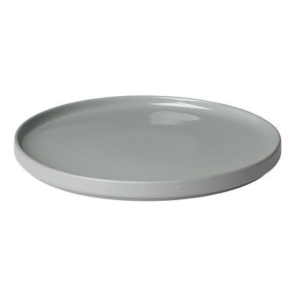 Farfurie pentru cină PILAR, 27 cm, gri, Blomus