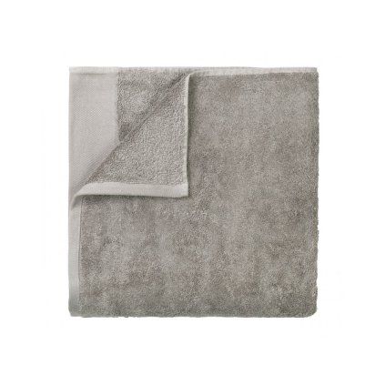 Prosop pentru mâini RIVA set de 2 buc, 30 x 50 cm, gri, Blomus