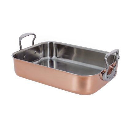 Tigaie pentru prăjire INOCUIRVE 35 x 25 cm, cupru, de Buyer
