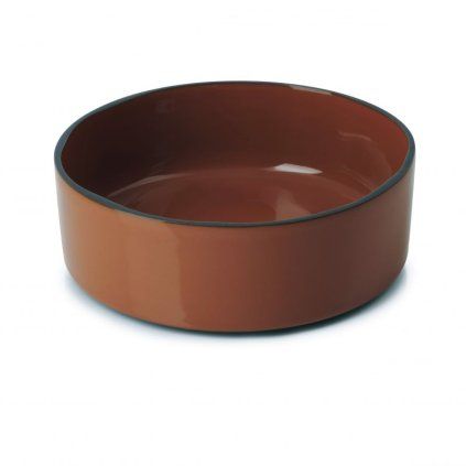 Bol de servit CARACTERE 14 cm, cărămidă, REVOL