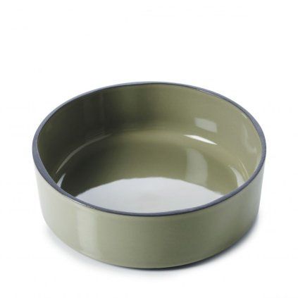 Bol de servit CARACTERE 17 cm, măsline, REVOL