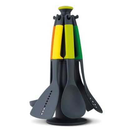 Ustensile de bucătărie set ELEVATE, cu suport rotativ, multicolor, Joseph Joseph
