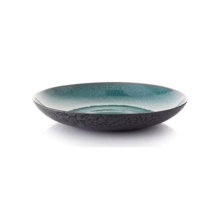 Bol pentru salată 40 cm, negru/verde, Bitz