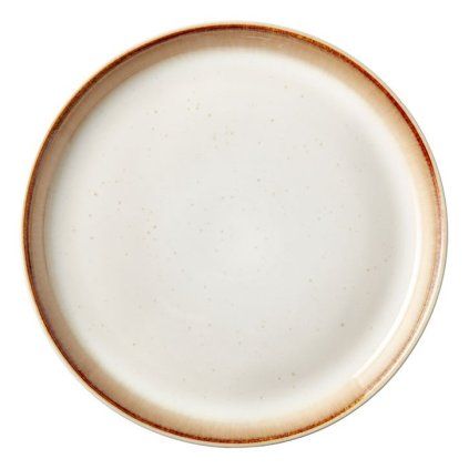 Farfurie pentru desert 17 cm, crem, Bitz