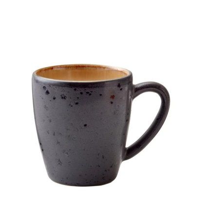 Ceașcă de ceai 190 ml, negru/chihlimbar, Bitz