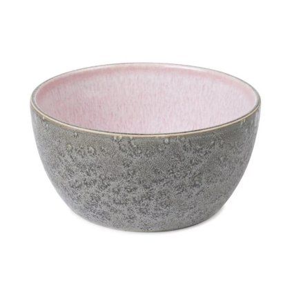 Bol de servit 14 cm, gri/roz, Bitz