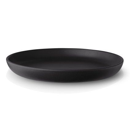 Farfurie pentru desert Nordic kitchen O 17 cm Negru Eva Trio