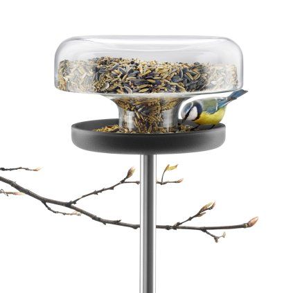 Alimentator pentru păsări TABLE, cu stâlp de montare, Eva Solo