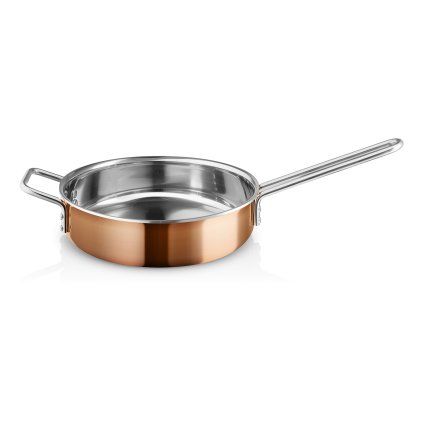 Tigaie sauté COPPER LINE 24 cm, cupru, Eva Trio