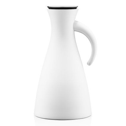 Carafă termos vakuová O 15,5 cm, 1,0 l matná alb Eva Trio