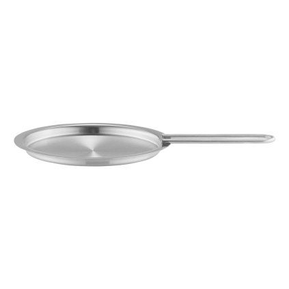 Capac pentru oală 13 cm, plat, oțel inoxidabil, Eva Trio