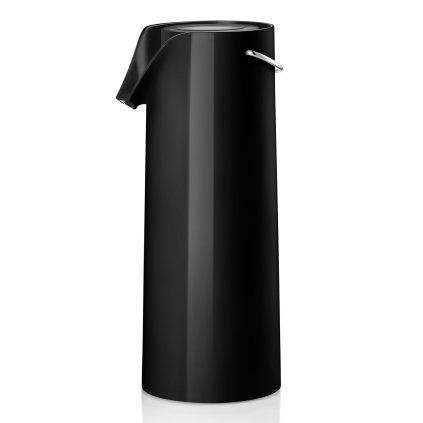 Carafă termos cu pompă de vid 1,8 l negru Eva Trio