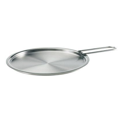 Capac pentru oală EVA TRIO 16 cm, plat, cu mâner, Eva Trio