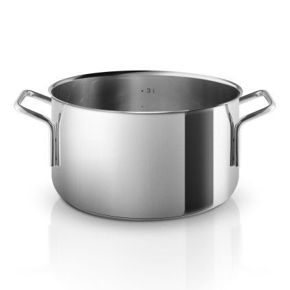Oală de gătit 20 cm, 3,6 l, inox, Eva Trio