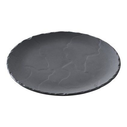 Farfurie pentru cină BASALT 26 cm, efect ardezie, ceramică, REVOL