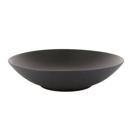 Farfurie adâncă EQUINOX 24 cm, negru mat, REVOL