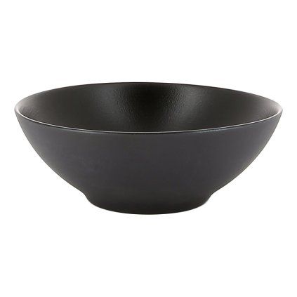 Farfurie adâncă EQUINOXE 15 cm, negru mat, REVOL