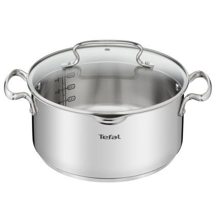 Capac pentru caserolă DUETTO+ G7194655 24 cm, 5 l, inox, Tefal