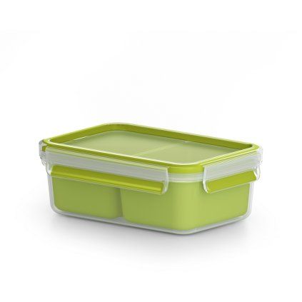 Borcan de depozitare pentru bucătărie MASTER SEAL TO GO K3100512 1 l, cu boluri interioare, Tefal