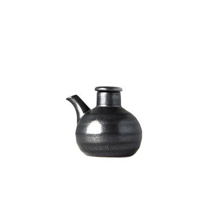 Vas pentru soia MODERN BLACK 150 ml, negru, MIJ