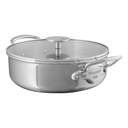 Capac pentru cratiță M'COOK 24 cm, cu capac de sticlă, Mauviel